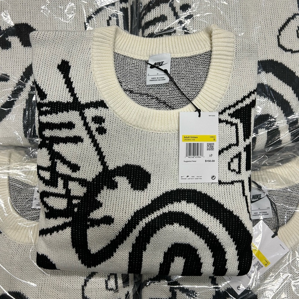 Nike x Stussy knit sweaters